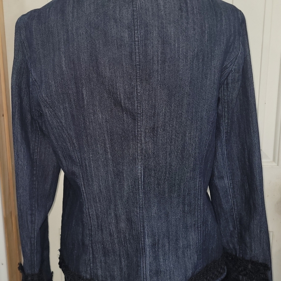 EMMA JAMES STRETCH JEAN JACKET - Picture 4 of 8